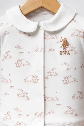 U.S. Polo Assn. Kız Bebek Beyaz Takım 5274-49010 Beyaz