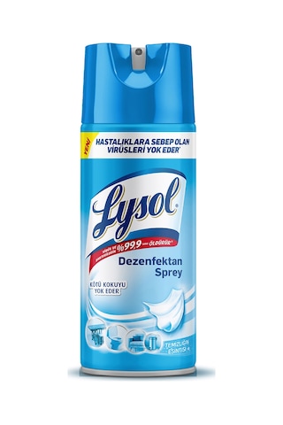 Lysol Dezenfektan Sprey Temizliğin Esintisi Yüzeyler İçin 400 ML