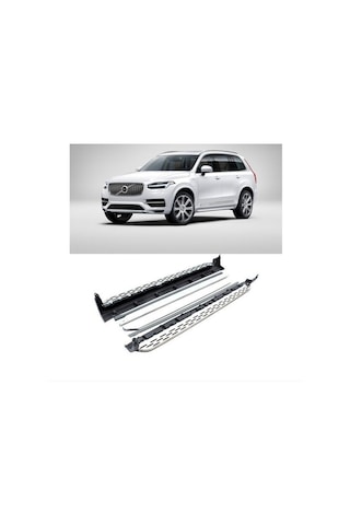 Volvo Xc90 2016 Sonrası Yan Basamak Oem Model Beyaz