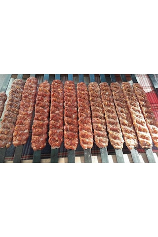 Mobilreyon 5 Adet Adana Kebap Şişi 70 Cm , Kıyma Şiş Beyti Silme
