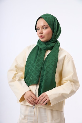 Mirsoy Scarf Lina Modern Desen Şal Yeşil