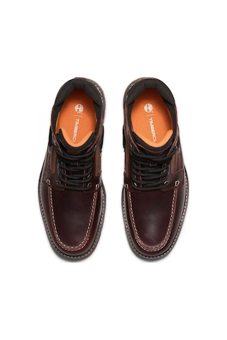 Timberland Tb0a697h Britton Road Mid Lace Up Boot Bordo Erkek Bot Bordo
