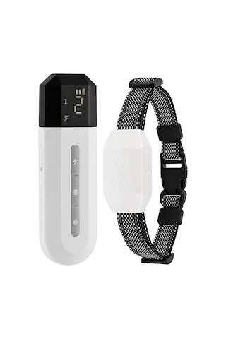 Uu0259w Köpek Eğitim Cihazı Köpekler İçin Havlama Tasması Su Beyaz