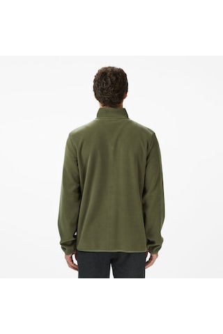 Nautica Erkek Yeşil Regular Fit Sweatshirt Düz K57052t Yeşil