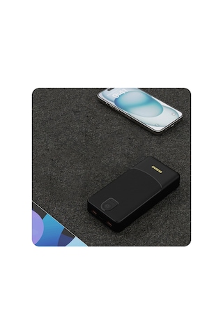 Go İthalat Powerbank Dudao K10pro 2.4a 20000mah 2 X Usb-a - Siyah Black