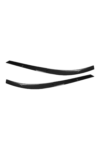 Cnthan7 Araba Ön Far Kaş Göz Kapağı Kapak Çıkartmaları Tiguan 20112016 İçin Vw İçin Değiştirme, Karbon Fiber Görünümü