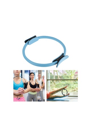 Suntek Pilates Fitness Halkası Cihazı Ev Şekillendirme Mavi Mavi