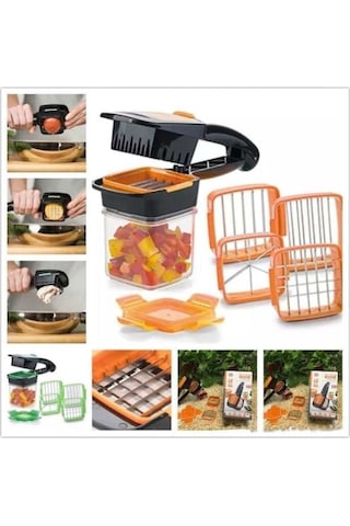 Nicer Dicer Quick 5 In 1 Pratik Hazneli Sebze Meyve Doğrayıcı