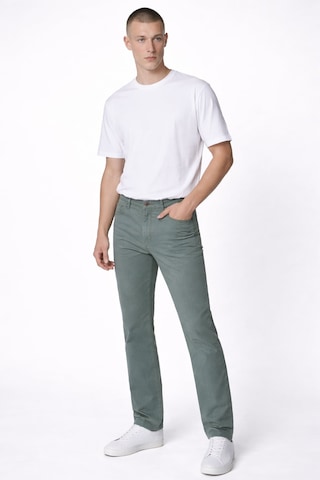 Sabri Özel Giotelli Erkek Haki Dar Kesim Slim Fit Dokuma Beş Cep Normal Bel Pantolon