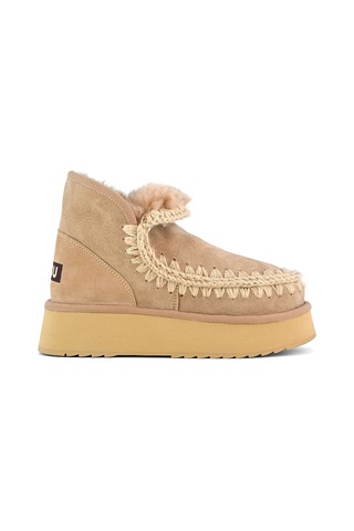 Bot Kar Kadın Diğer Mu.fw681000a Cam Mou Mini Eskimo Platform Boot Camel Null CAMEL