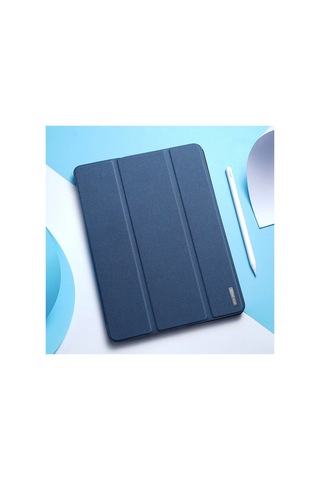 Dux Ducis Apple Uyumlu iPad Pro 12.9 2021-2020-2018 Kılıf Kalem Yerli Soft Tpu Mıknatıslı - Hs08373452-7 Pembe Arka Kapak