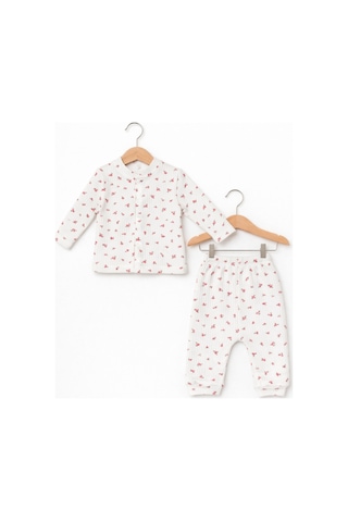 Baby Corner Bebek Pijama Takımı Ekru-renkli