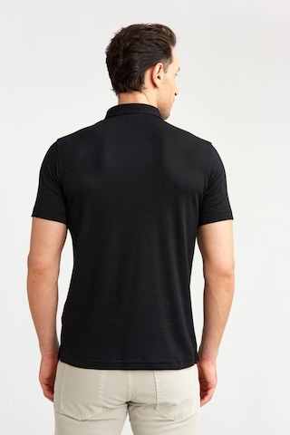 Bisse Merserize Pike Polo Yaka T-shırt Sıyah Ts24y24105 D99 Siyah