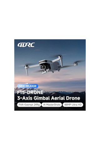 Hd Kameralı Ve Ekranlı Profesyonel 3 Eksenli Gimbal Drone 48mp, 10km Menzil