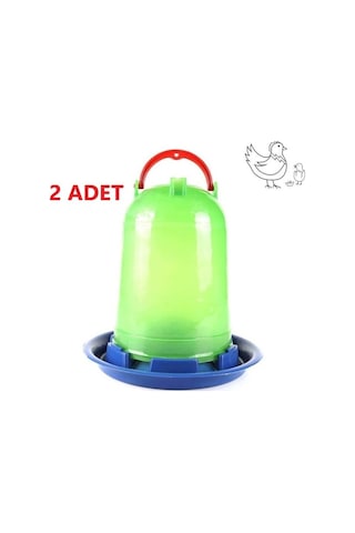 Tavuk Ve Civciv Yemliği 5 Lt Plastik-korumalı -2 Adet