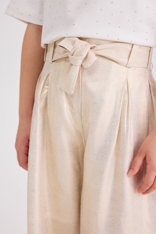 Panço Kız Çocuk Gold Pantolon Sarı
