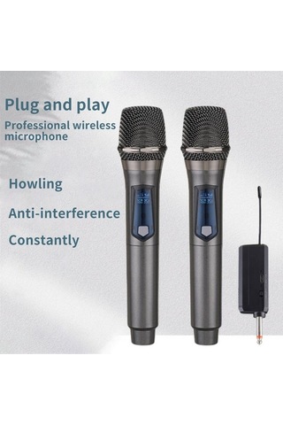 Didadodo Mikrofon Şarj Edilebilir Modeller Kablosuz Mikrofon Ev Ve Açık Hava Şarkı, Kullanımı