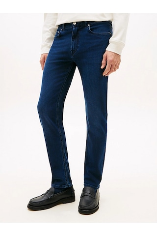 Tommy Hilfiger Mw0mw40359 Slim Bleecker Pstr Erkek Pantolon Mavi
