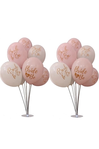 14 Bride To Be Balon + 2 Balon Standı Bekarlığa Veda