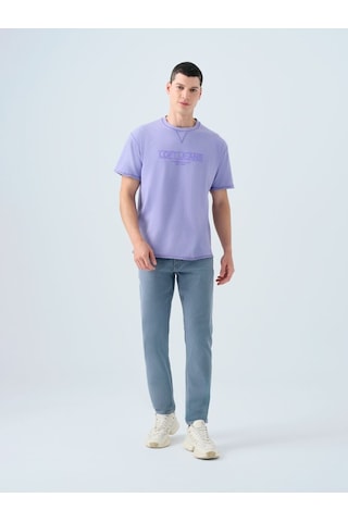 LOFT Loose Fit Erkek Tshirt K.kol Lf2038697 Q1.v1 Lila