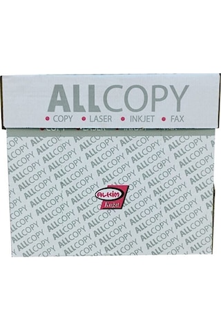 Alkim Allcopy A4 Fotokopi Kağıdı 80 GR 2500 Adet 1 Koli
