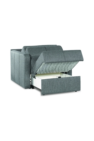 Kilim Mobilya Adonis Tekli Refakatçi Koltuğu gri Gri