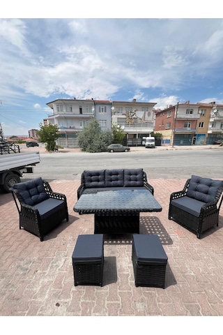 Desing Bahçe Mobilyasi Siyah