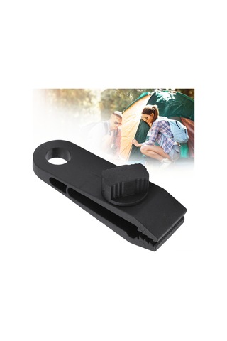 Fosenze Nylon Plastiği Kamping Çadırı Sabitleme Klembi - Spiral Kilitli, Kolay Kurulum, Taşınabilir Outdoor Çadır Klipsi Diğer