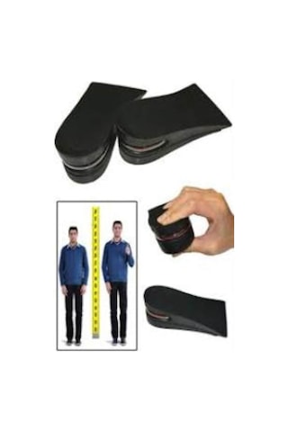 Gizli Topuk Hava Yastıklı Boy Uzatan Uzatıcı Tabanlık 5 CM