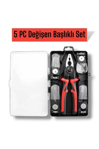 Melzohome 5 Pc Değişen Başlıklı Pense Set