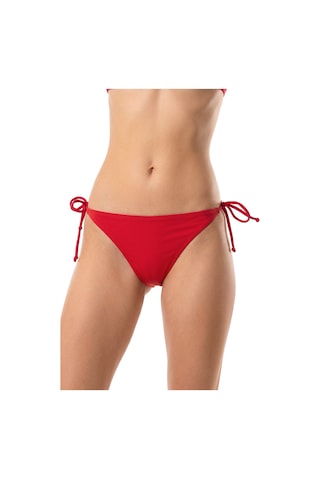 Loya Kadın Kırmızı Basic Yandan Bağlamalı Tek Alt Bikini