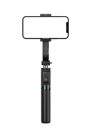 Torima C01 Çok Amaçlı Tripod Kumandalı Selfie Çubuğu Siyah
