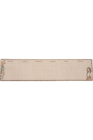 Klavye Planner-klavye Önü Haftalık