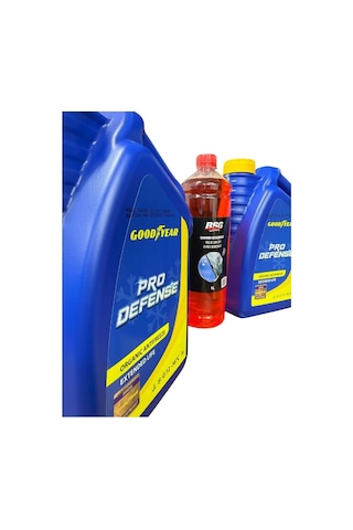 2 Adet Antifriz Kırmızı Organik -56 3 Lt + Cam Suyu 1 Lt Konsantre Araç Bakım Seti