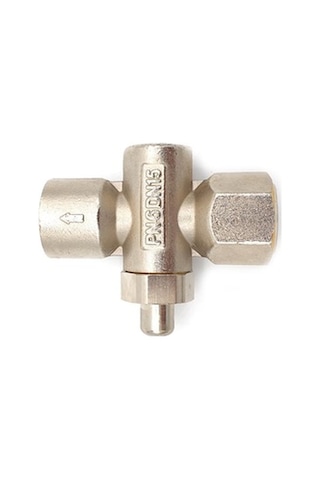 Pakkens Manometre Musluğu Basmalı Pn6 G1/2"-G1/2"