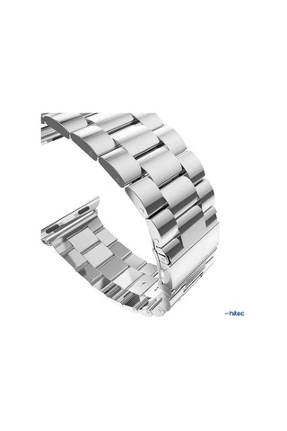 Schitec 42-49mm Yeninesil Appleuyumlu Akıllı Saatkordon Metal Gri