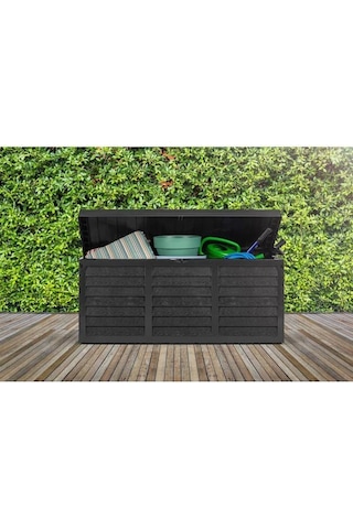 Serinova Bahçe Depolama Sandığı Antrasit Test123312 Abanoz