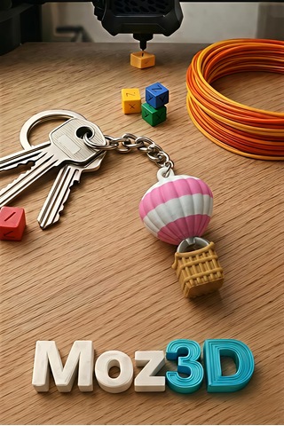 Mini Balon Anahtarlık Çok Renkli