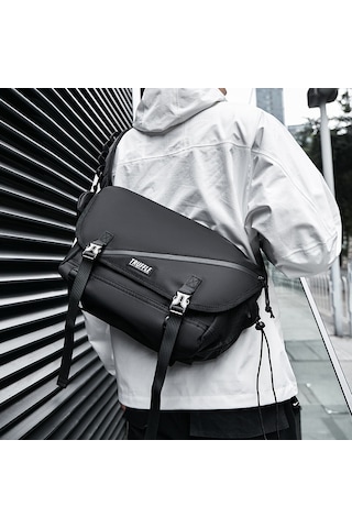 Truffle 1736 Tablet PC ve Laptop Omuz Çantası Siyah