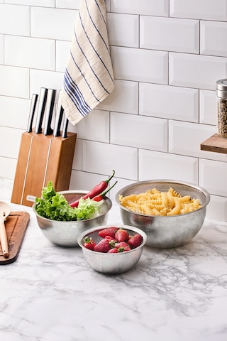 Aryıldız S/s Protools Paslanmaz Çelik Süzgeç 18 Cm Ar265000 Gri