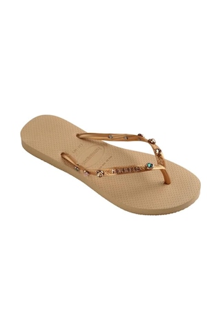 Havaianas Slim Luxury Golden Kadın Gold Terlik Gold Altın