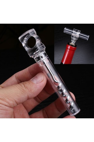 Şarap Tirbuşon Yaratıcı Küçük Hediye Şarap Seti Mutfak Aletleri Şeffaf Diğer