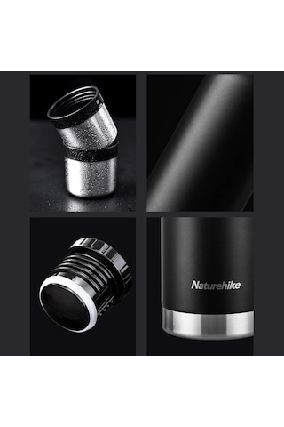 Naturehike Q-9H Paslanmaz Çelik Vakumlu Termos 750 Ml Çok Renkli