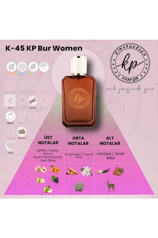 KP K-45 Kadın Parfüm EDP 50 ML