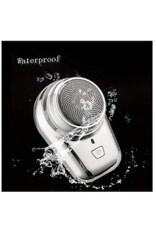 Mini Shaver Sıfır Sakal Taşınabilir Şarjlı Tıraş Makinesi Ipx6 Korumalı 4801