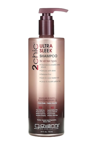Giovanni 2chic Ultra Sleek Brezilya Keratin ve Argan Yağlı Şampua