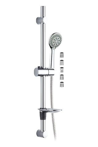 Mistillo Sürgülü Duş Seti + Ø22mm Krom Kaplı + 3 Fonksiyonlu Diğer