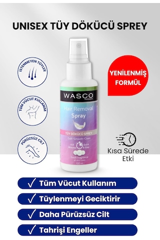 Unisex Tüy Dökücü Sprey 100 Ml