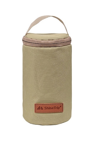 Teltree Küçük Boy Kamp Gaz Tankı Koruyucu Çantası - 600d Oxford Kumaş, Çarpma Engeli, İç Cep, Taşınabilir Outdoor Depolama Çantası Haki