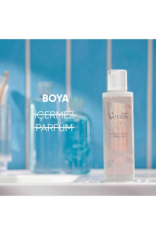 Venus Bikini 2'si 1 Arada Temizleyici Tıraş Jeli 190 ML
